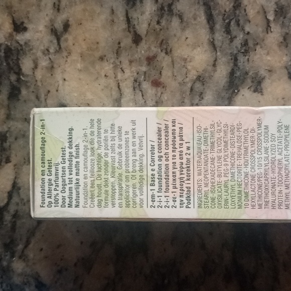 2x30 CLINIQUE BEYOND PERFECTING FOUNDATION + CONCEALER WN56 Cashew mf - Picture 4 of 5